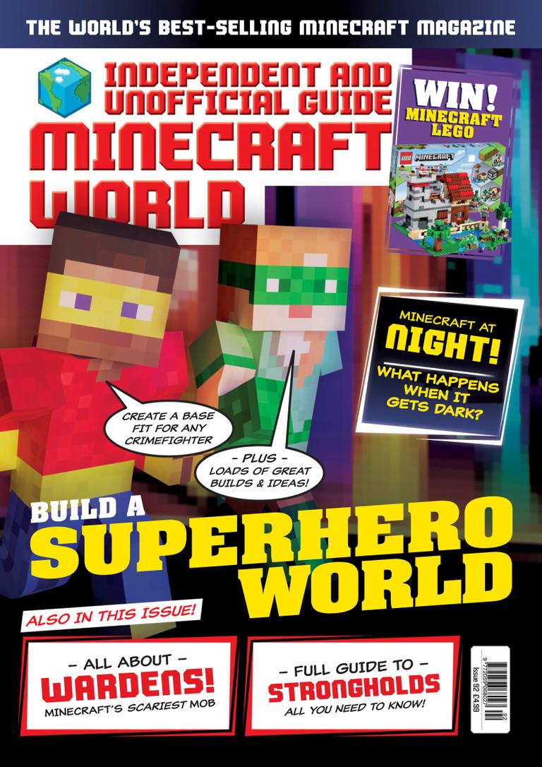 Iron Man? – LEGO Minecraft Magazine, June 2022