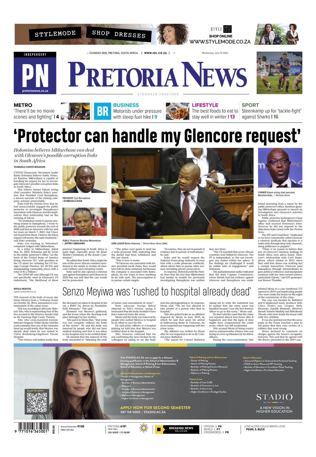 Pretoria News 2022-06-01 (Digital)