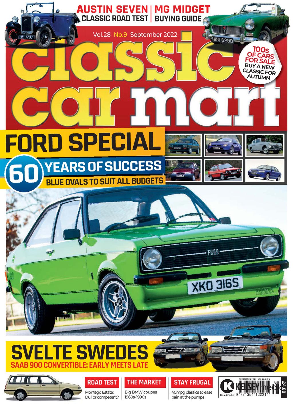 Classic Car Mart September 2022 (Digital) - DiscountMags.com