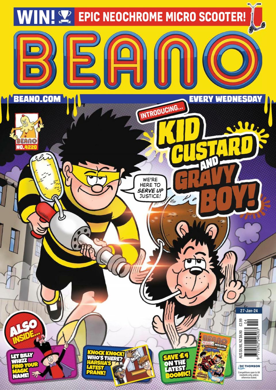 The Beano Magazine Digital Subscription Discount DiscountMags Com   489714 The Beano Cover January 27 2024 Issue 