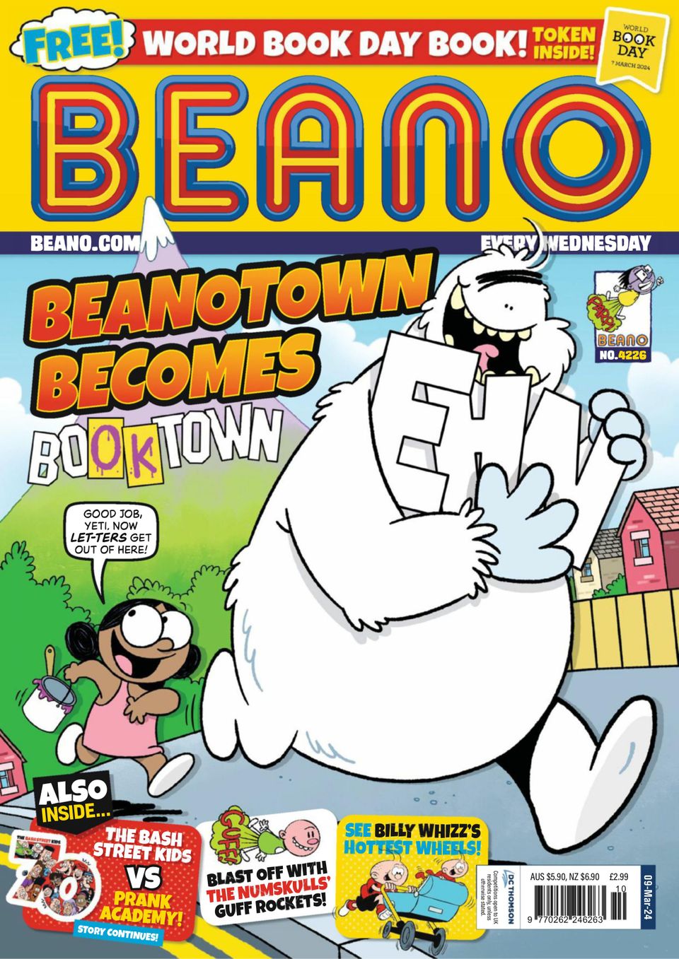 The Beano Magazine Digital Subscription Discount DiscountMags Com   489714 The Beano Cover March 09 2024 Issue 