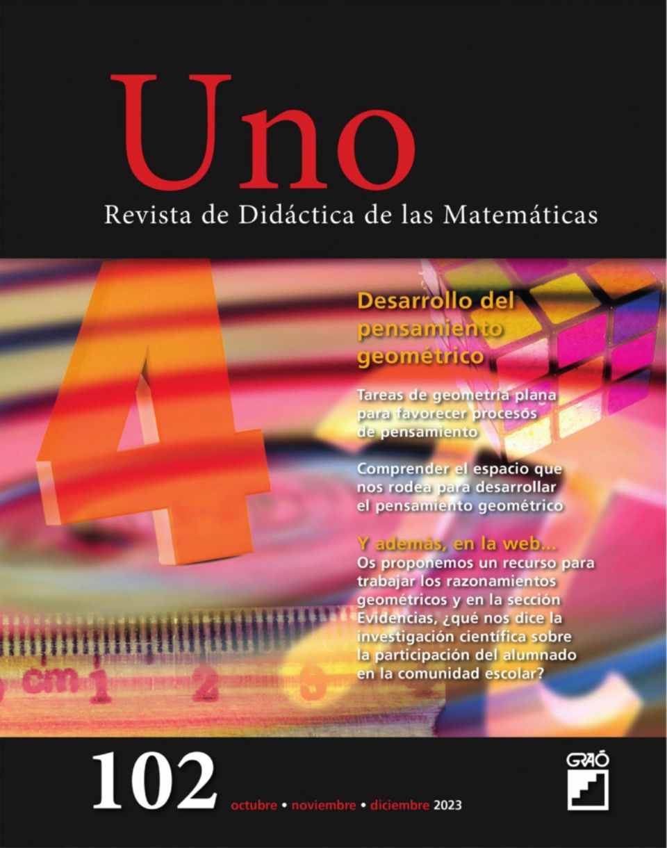 Uno. Didáctica De Las Matemáticas Magazine (Digital) Subscription ...