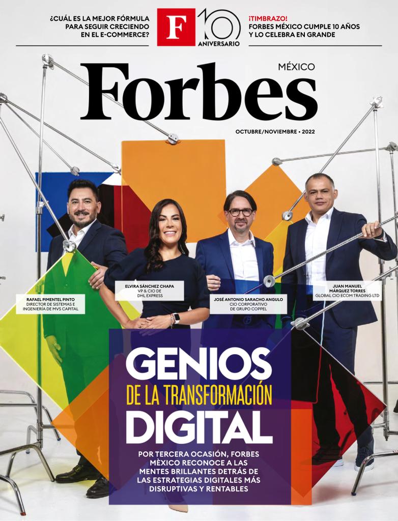 491512 Forbes Mexico Cover 2022 October 1 Issue 