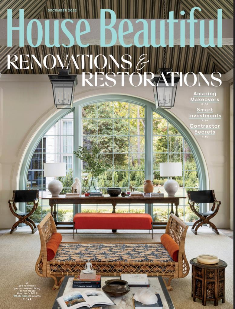 House Beautiful December January 2023 Digital DiscountMags Com   496482 House Beautiful Cover 2022 December 1 Issue 