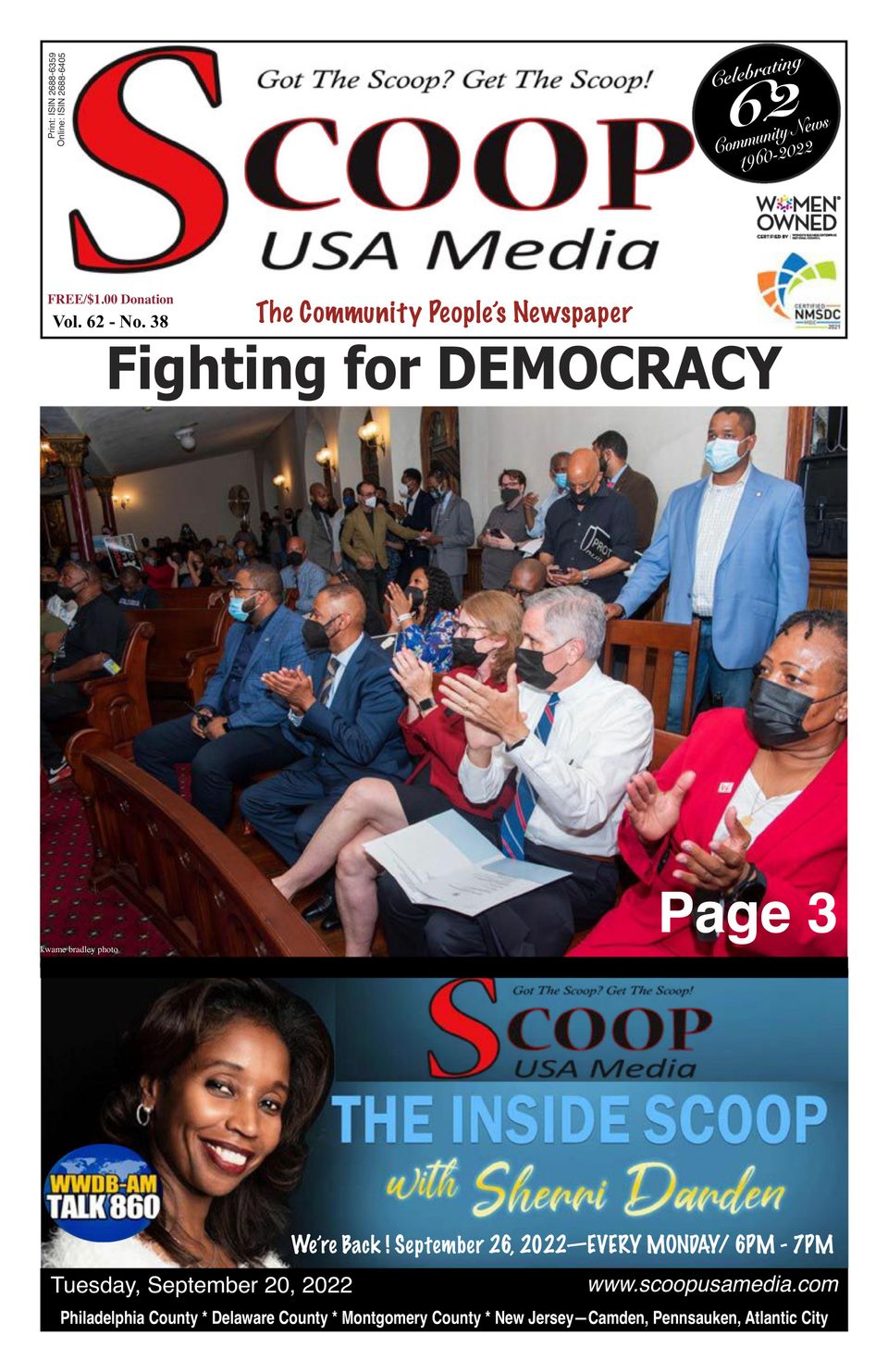 Scoop Usa Newspaper September 20, 2022 (Digital) - DiscountMags.com