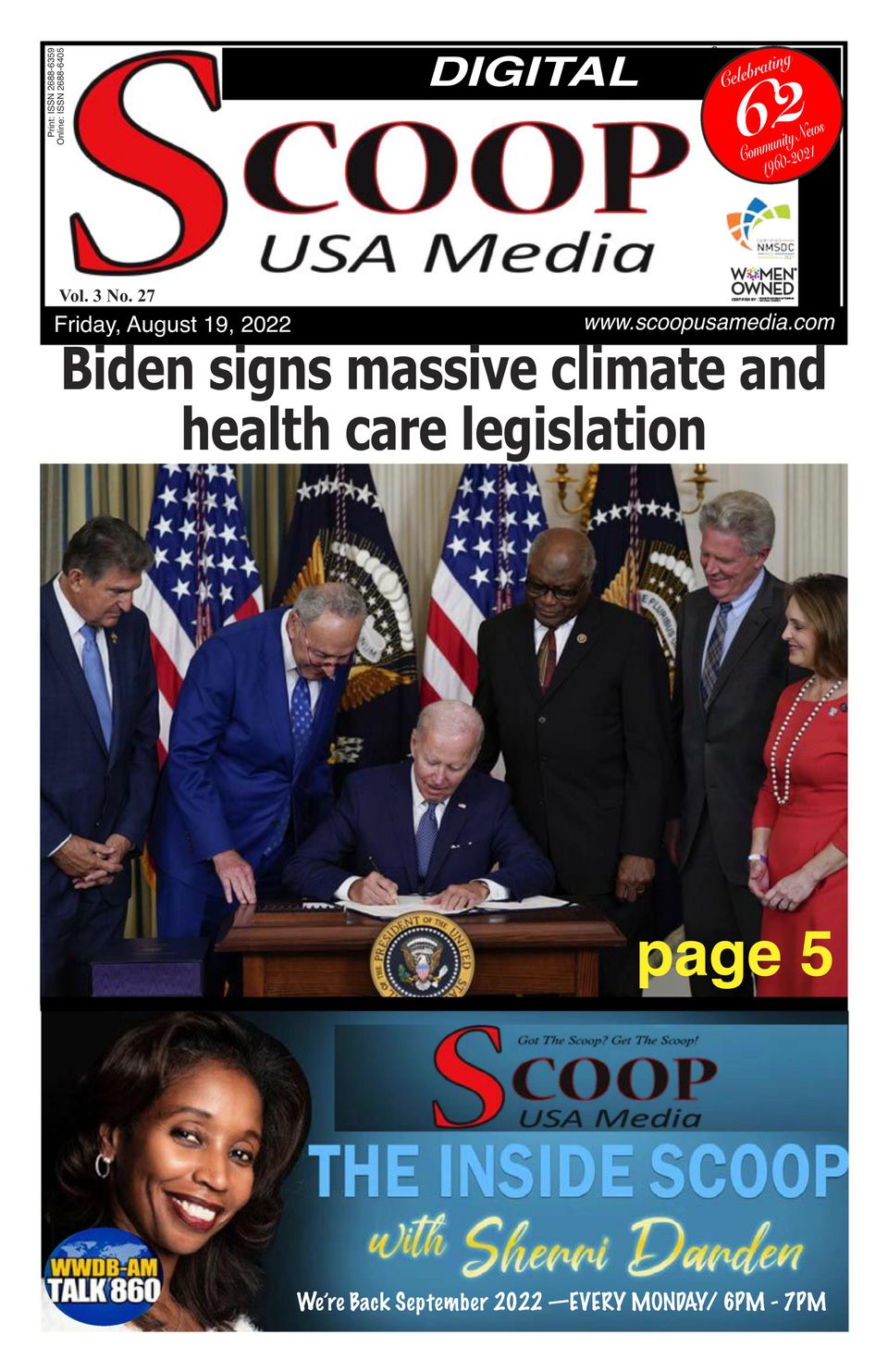 Scoop Usa Newspaper August 19, 2022 (Digital) - DiscountMags.com