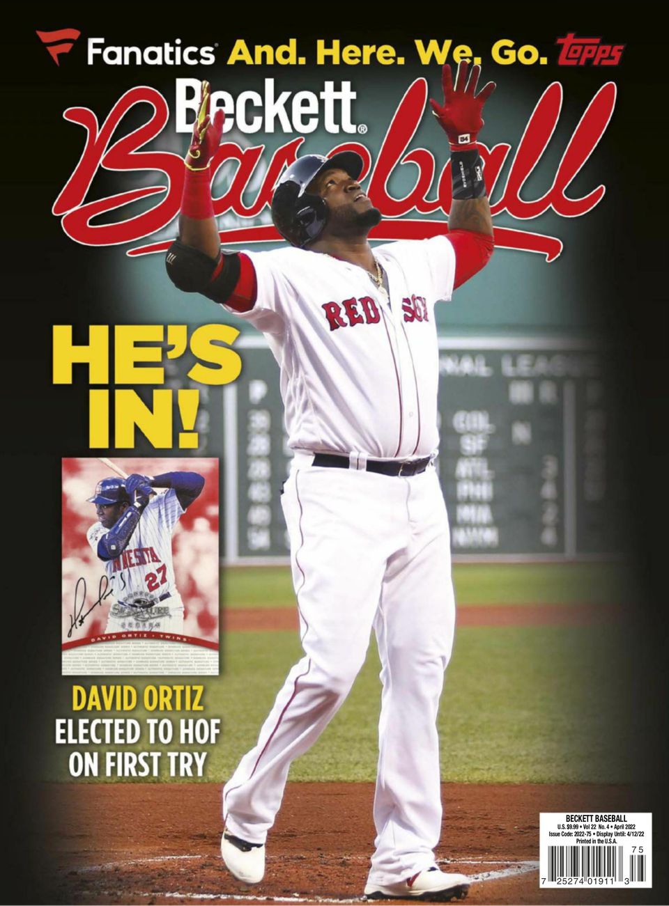 Beckett Baseball Magazine - January 2023 Back Issue