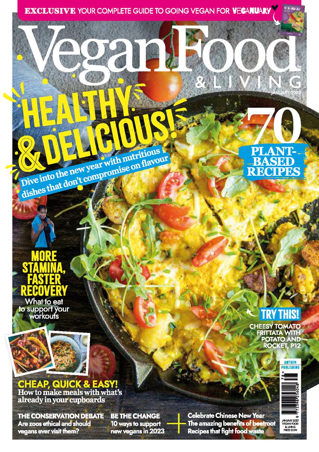 515996 Vegan Food Living Cover 2022 December 21 Issue 