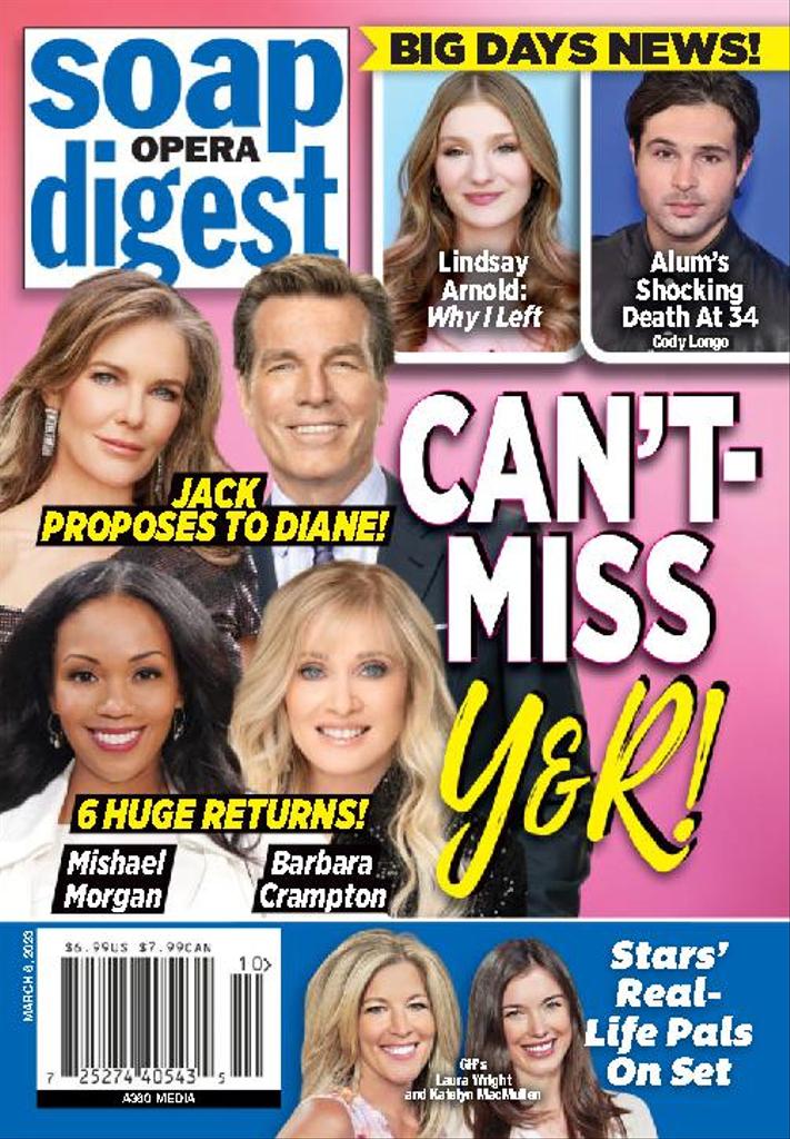 Soap Opera Digest Magazine Subscription Discount | Your #1 Soap Source ...