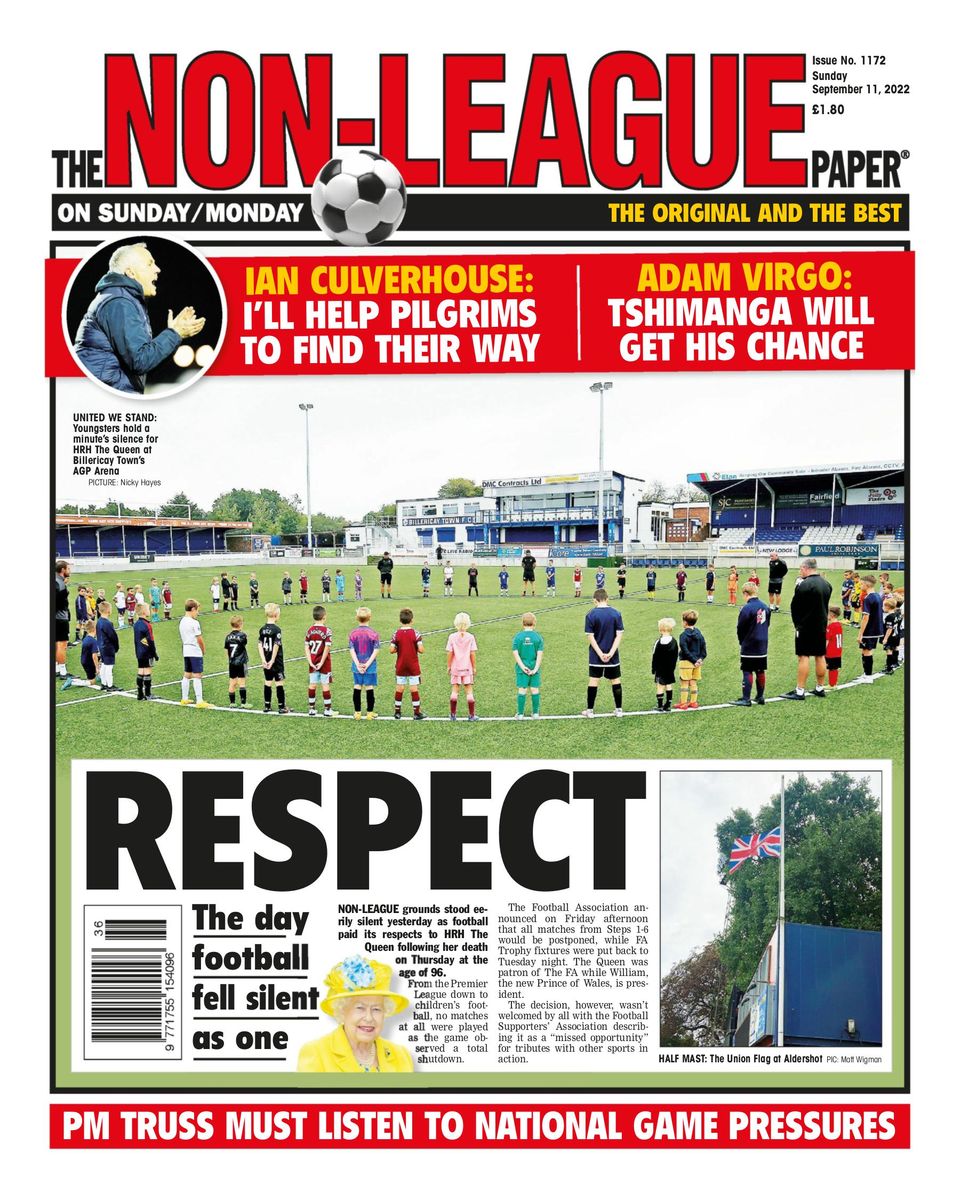 The Non-league Football Paper September 11, 2022 (Digital ...