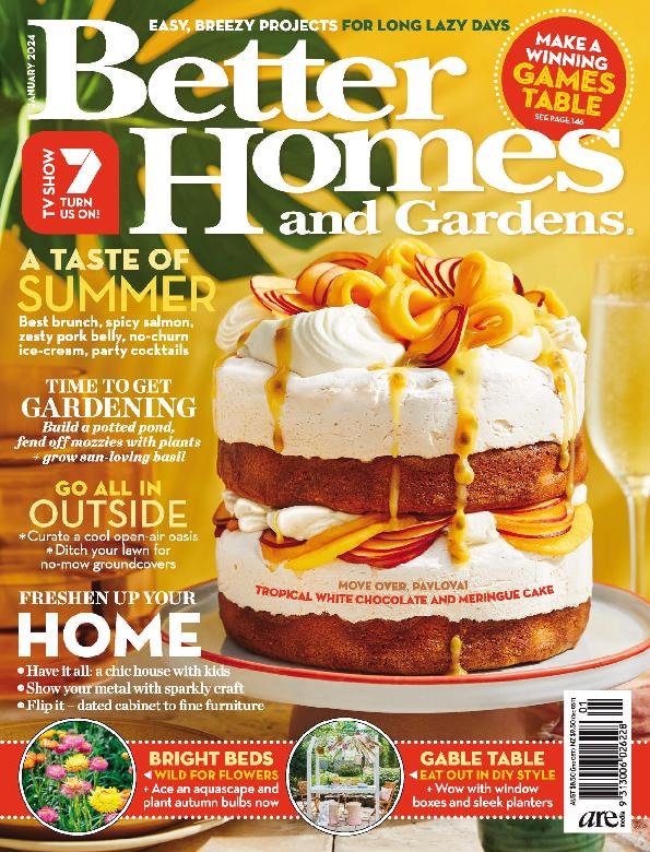 Better Homes and Gardens Australia Magazine (Digital) Subscription ...