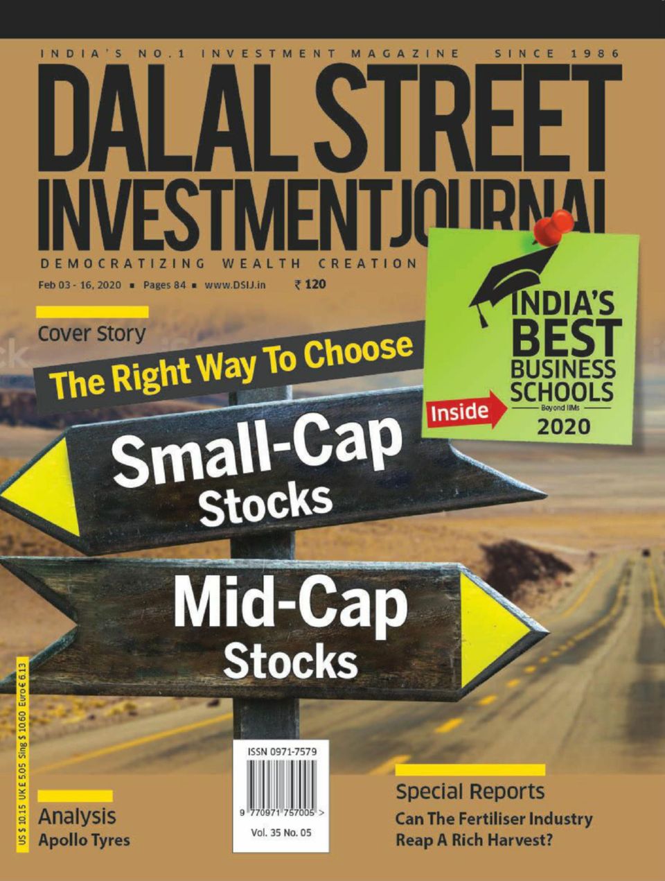 Dalal Street Investment Journal February 3, 2020 (Digital ...