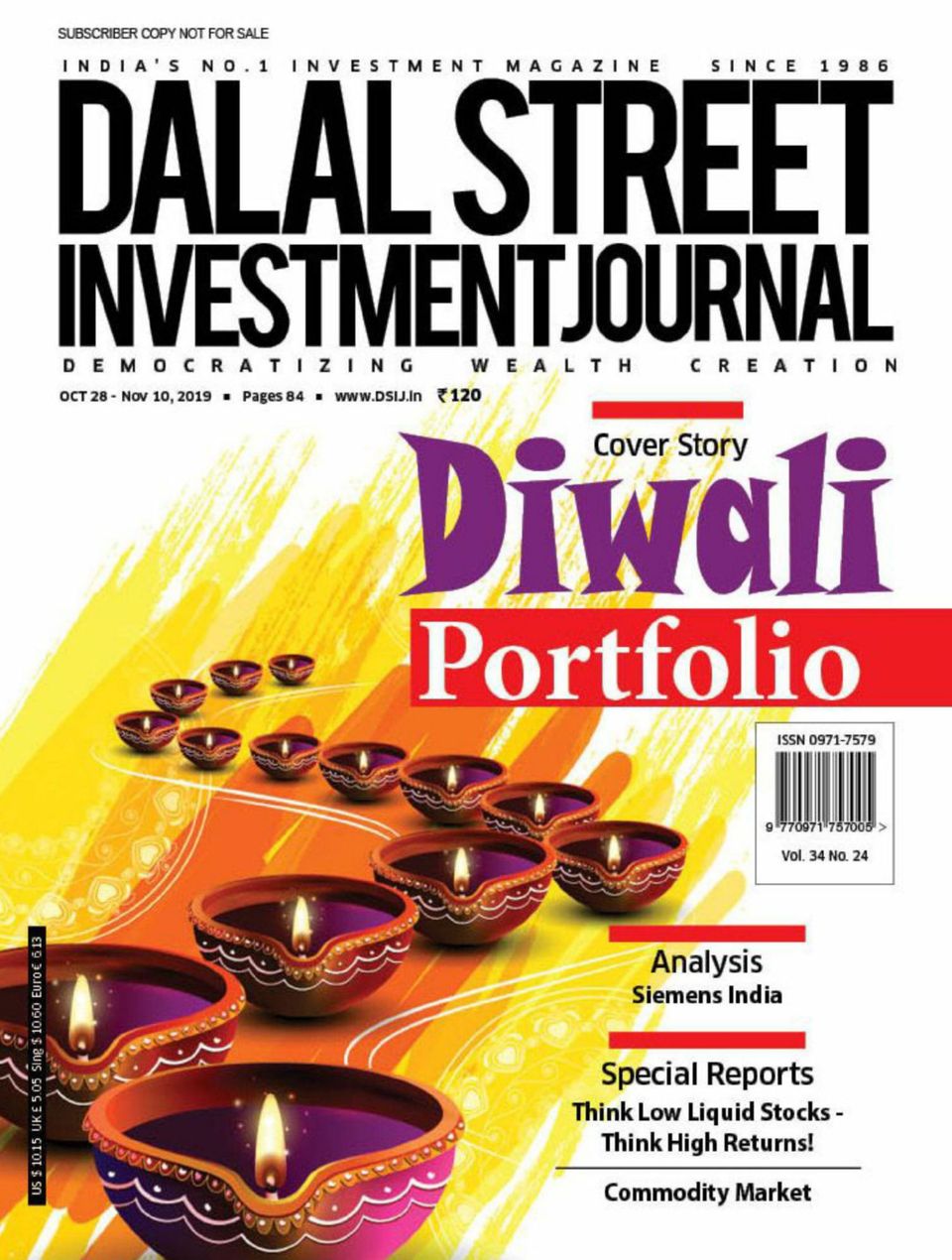 Dalal Street Investment Journal October 28 - November 10, 2019 (Digital ...