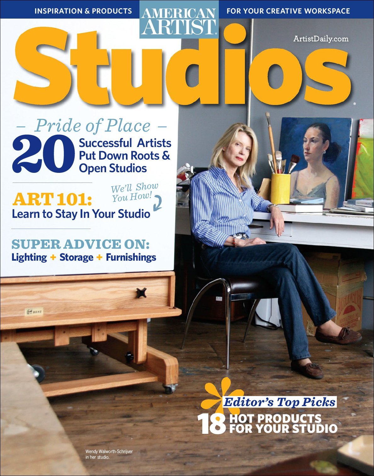 American Artist Studios Magazine (Digital) Subscription