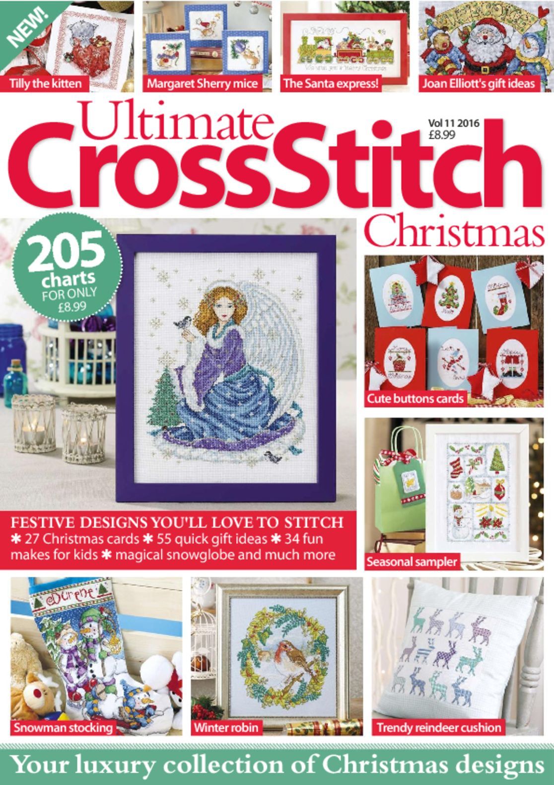 Ultimate Cross Stitch Christmas 2016 Magazine (Digital) - DiscountMags.com