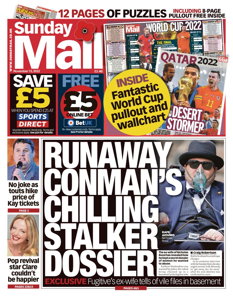 Sunday Mail November 13, 2022 (Digital)