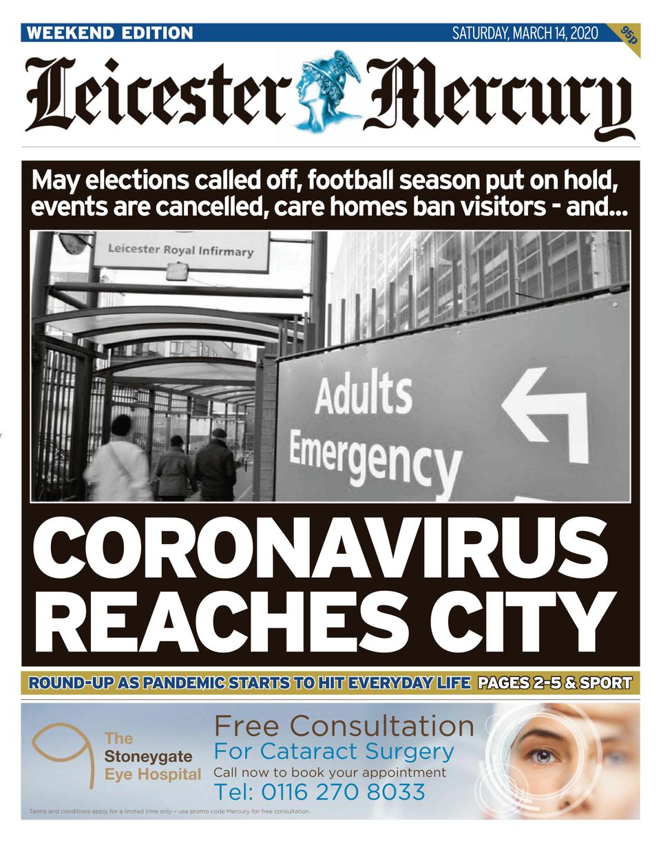 Leicester Mercury March 14, 2020 (Digital)