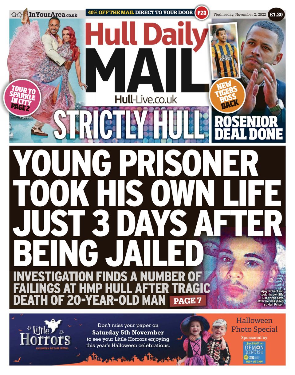 Hull Daily Mail November 02, 2022 (Digital)