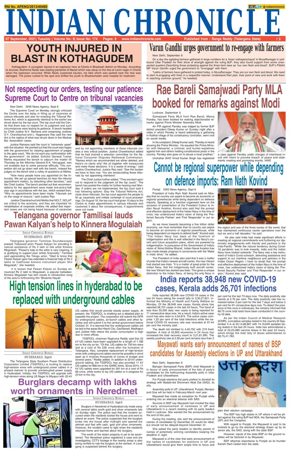 Indian Chronicle 7-9-2021 (digital) - Discountmags.com