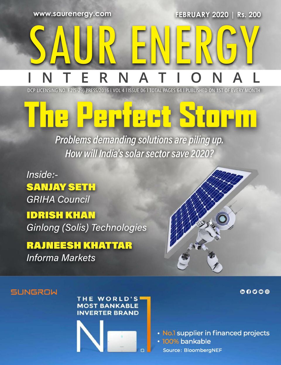 Saur Energy International February 2020 (Digital) - DiscountMags.com