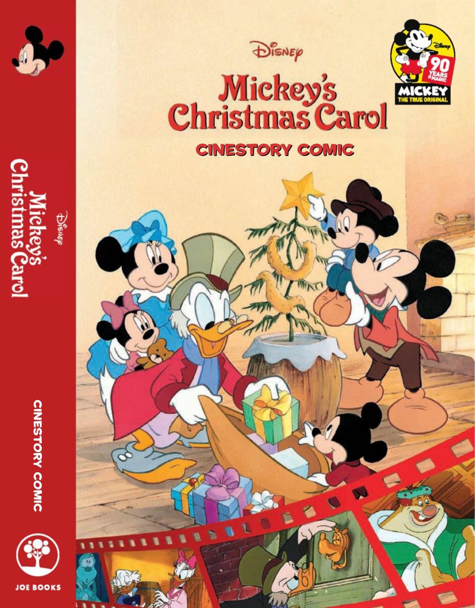 mickeys christmas carol poster