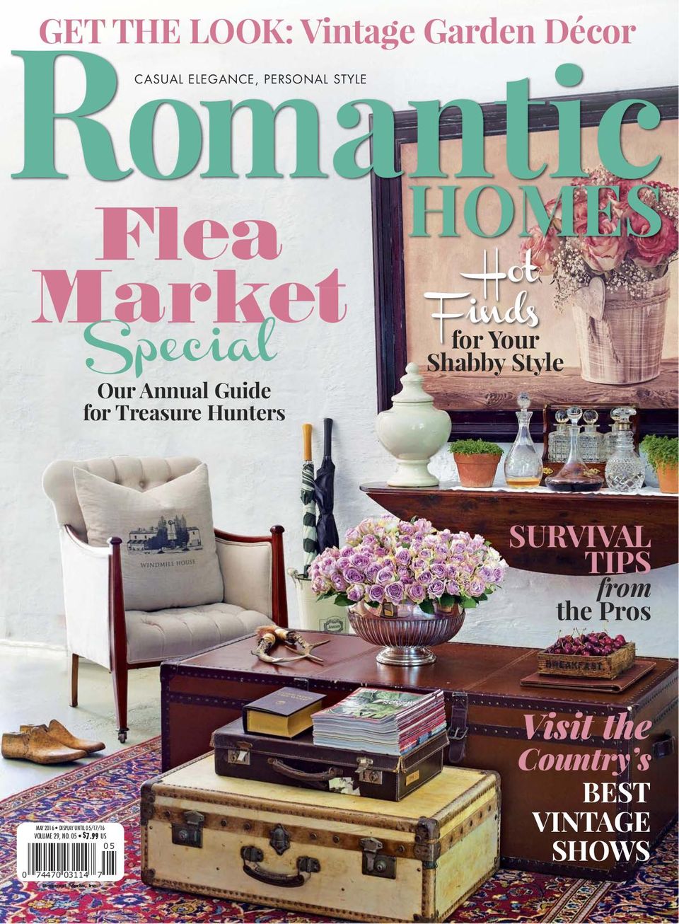 Romantic Homes May 2016 Digital DiscountMags Com   871844 Romantic Homes Cover January 2019 Issue 