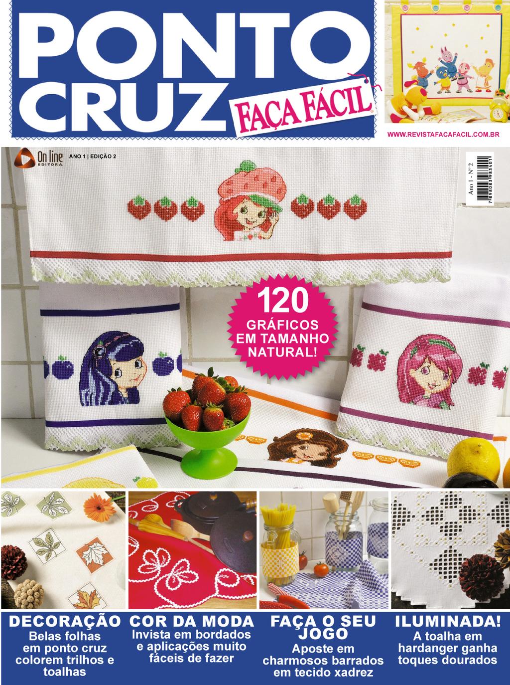 Faça Fácil Ponto Cruz Magazine Digital Subscription Discount 8658