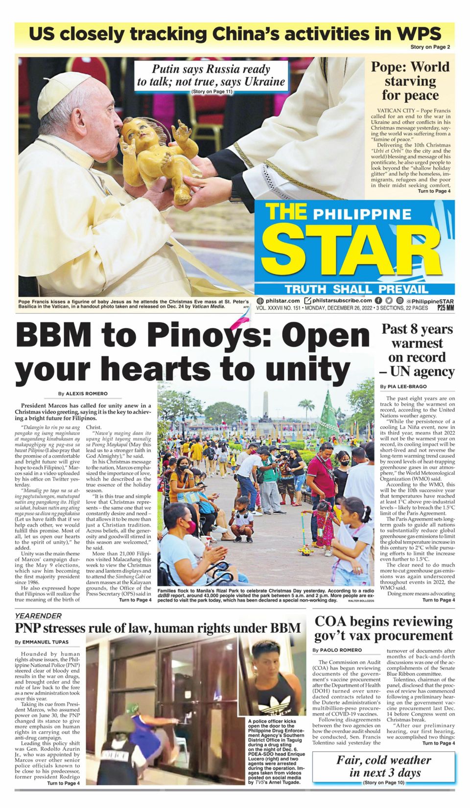 The Philippine Star December 26, 2022 (Digital) - DiscountMags.com