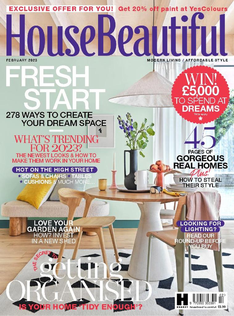 House Beautiful UK February 2023 (Digital) - DiscountMags.com