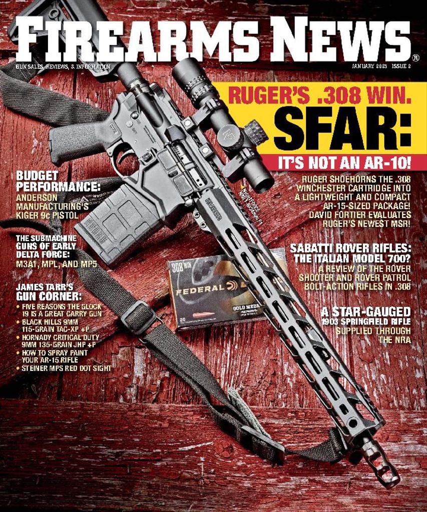 894789 Firearms News Cover 2023 January 15 Issue 
