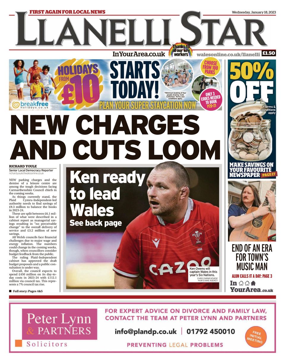 Llanelli Star January 18, 2023 (Digital)