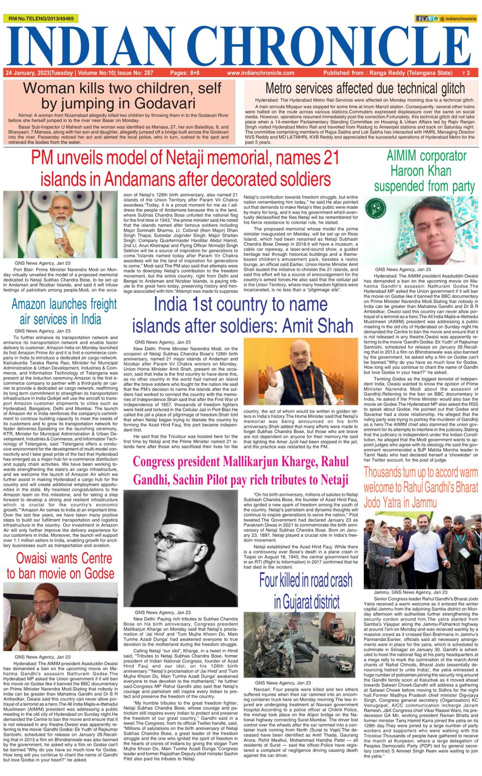 Indian Chronicle Jan 24, 2023 (Digital) - DiscountMags.com