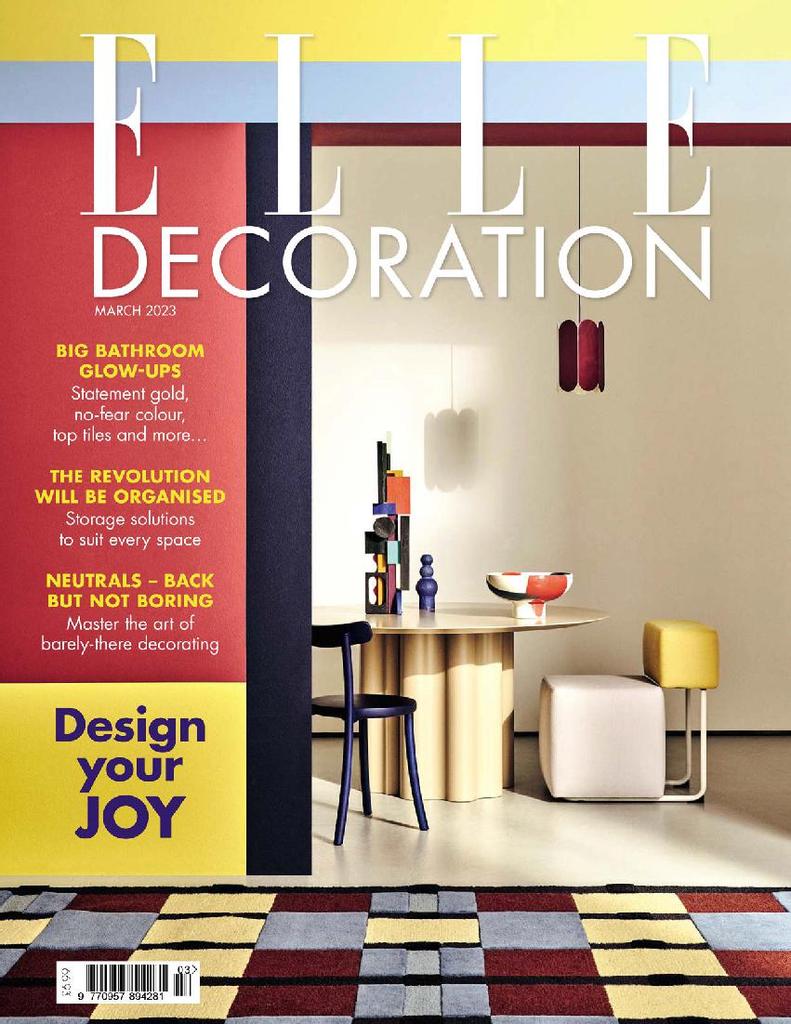 904909 Elle Decoration Uk Cover 2023 March 1 Issue 