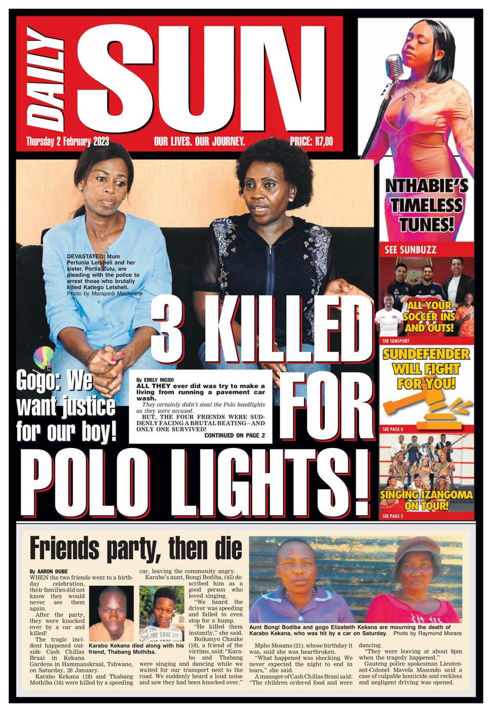 Daily Sun February 02, 2023 (Digital) - DiscountMags.com