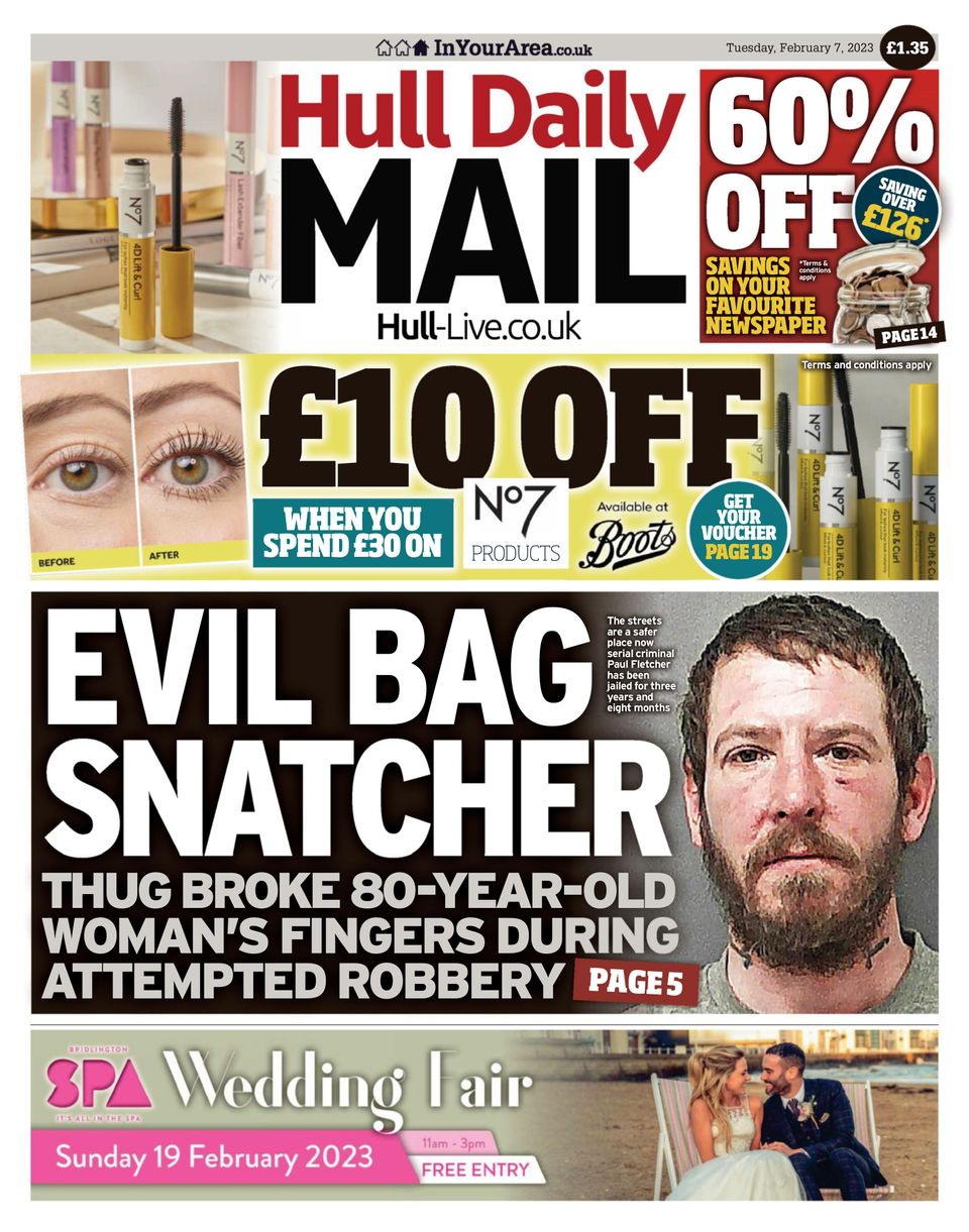 Hull Daily Mail February 07, 2023 (Digital) - DiscountMags.com