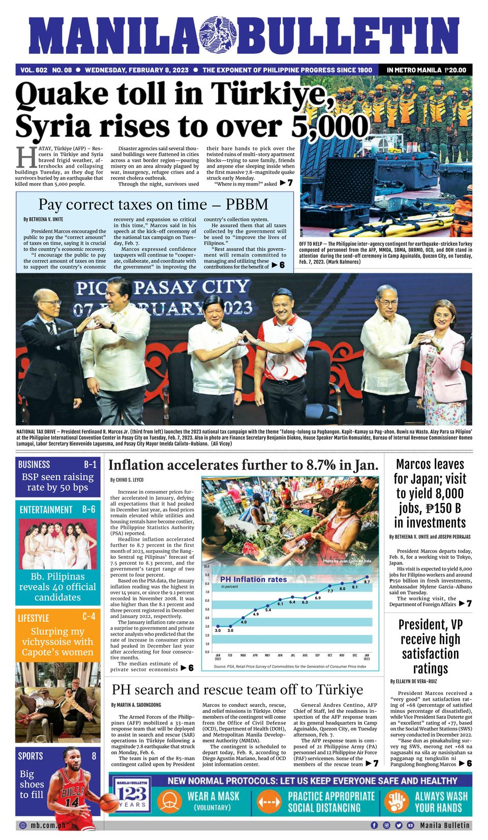 Manila Bulletin February 8, 2023 (Digital) - DiscountMags.com