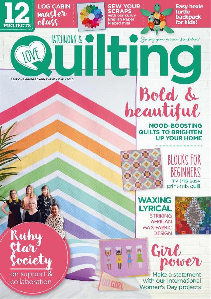 Love Patchwork & Quilting Issue 121 (Digital) - DiscountMags.com