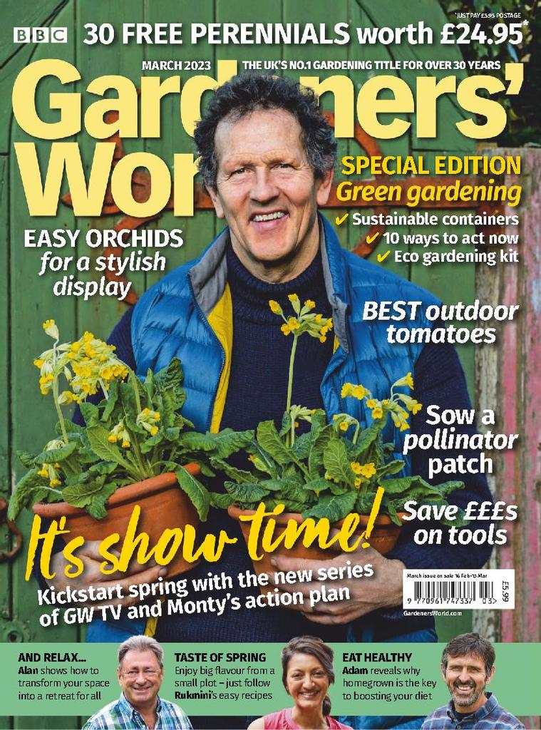 Bbc Gardeners World March 2023 Digital