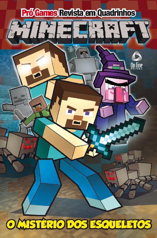 Minecraft Revista em Quadrinhos Pro Games Revista em Quadrinhos ...