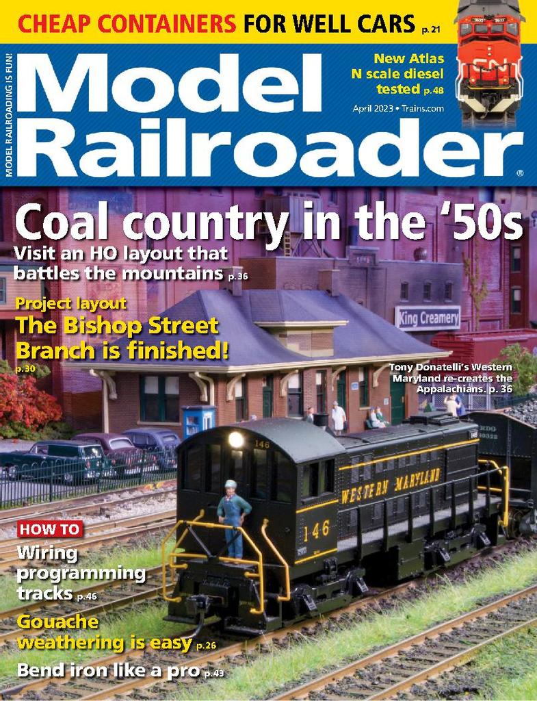 Model Railroader April 2023 (Digital)