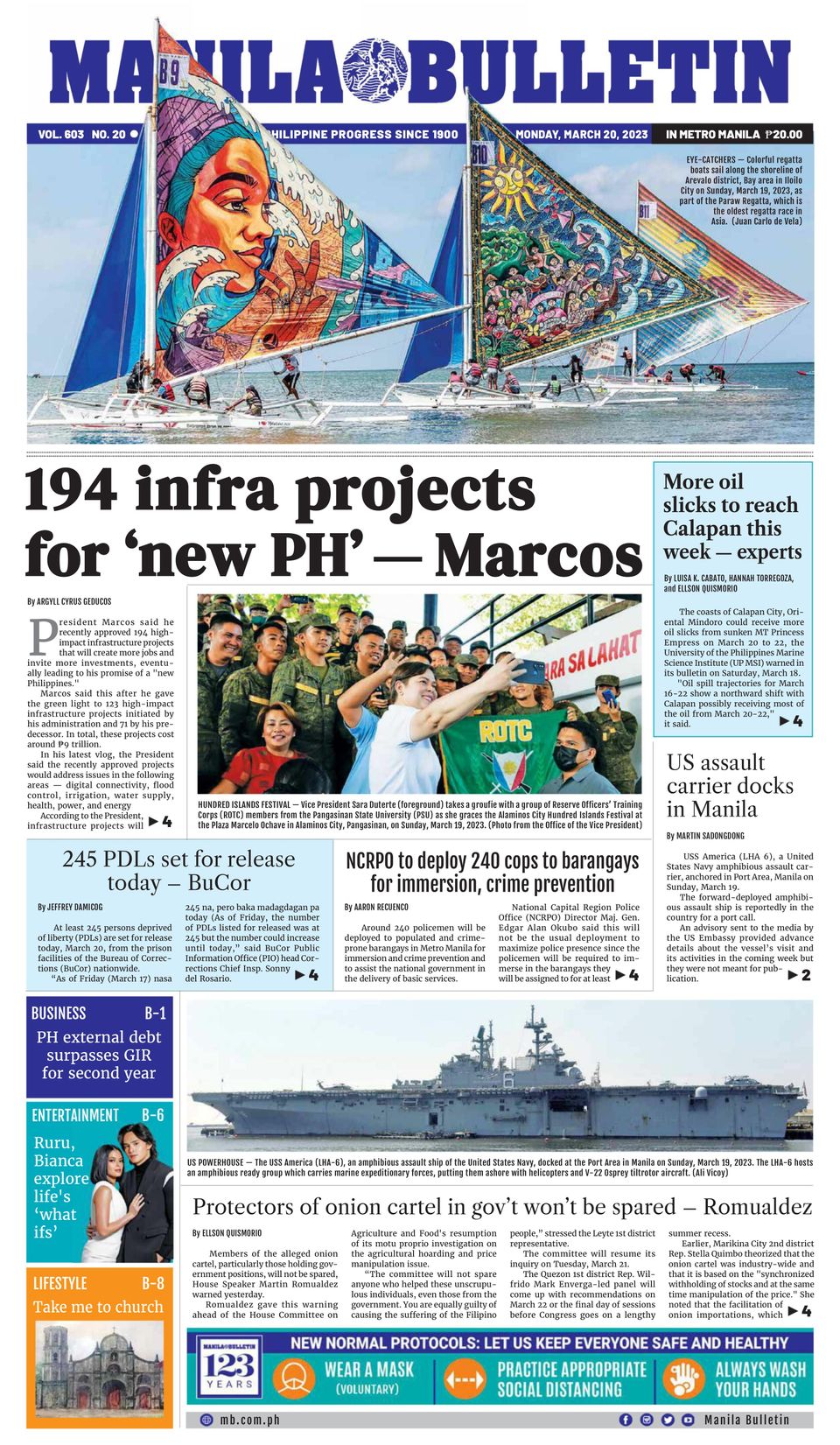 Manila Bulletin March 20, 2023 (Digital)