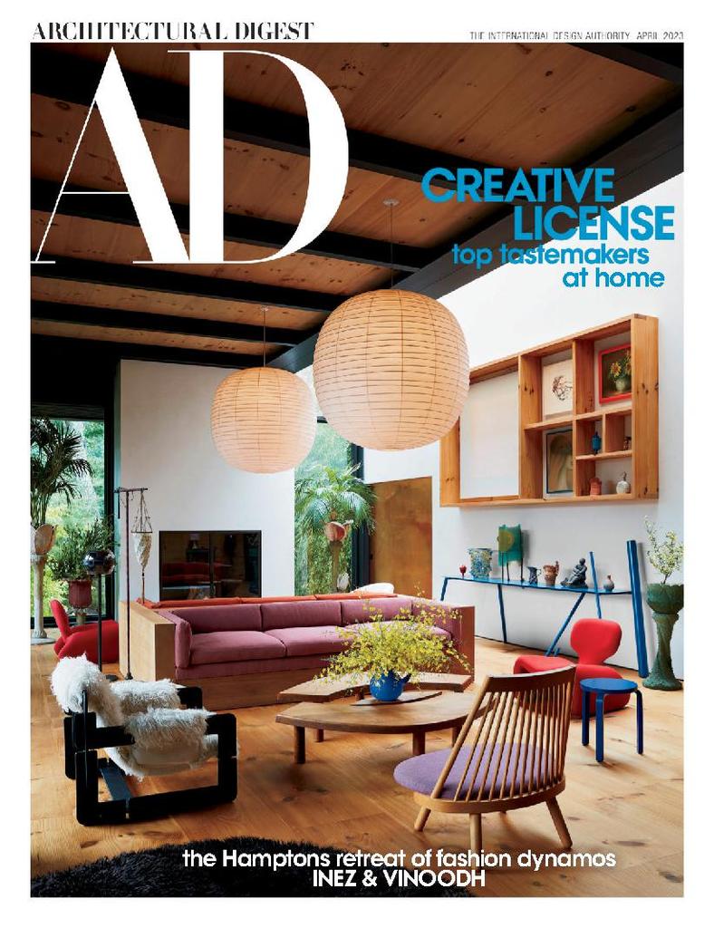 928991 Architectural Digest Cover 2023 April 1 Issue 