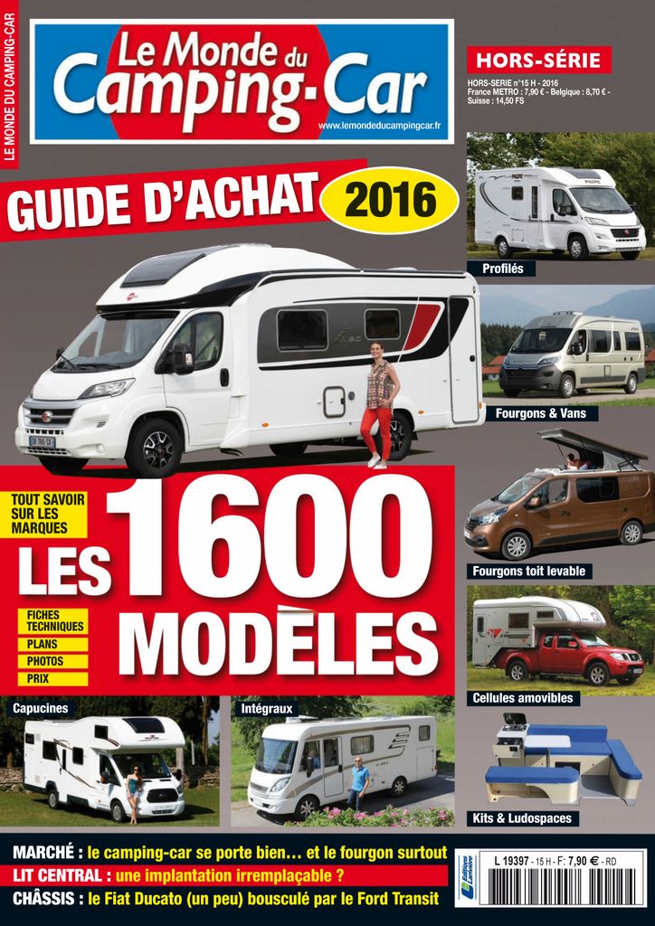 Le Monde Du Camping Car HS HS Catalogue 2015 Digital DiscountMags Com