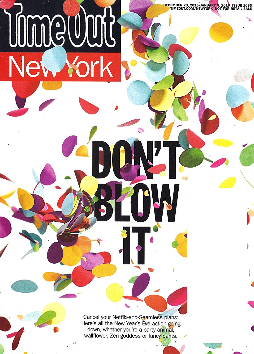 Time Out New York Magazine Ultimate Guide to New York