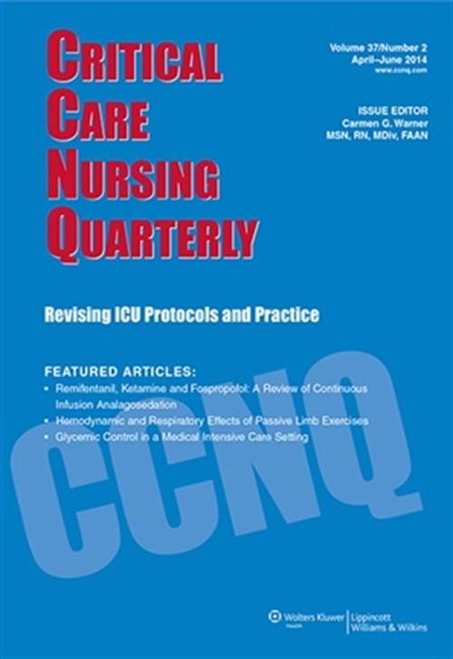 critical care nursing magazine