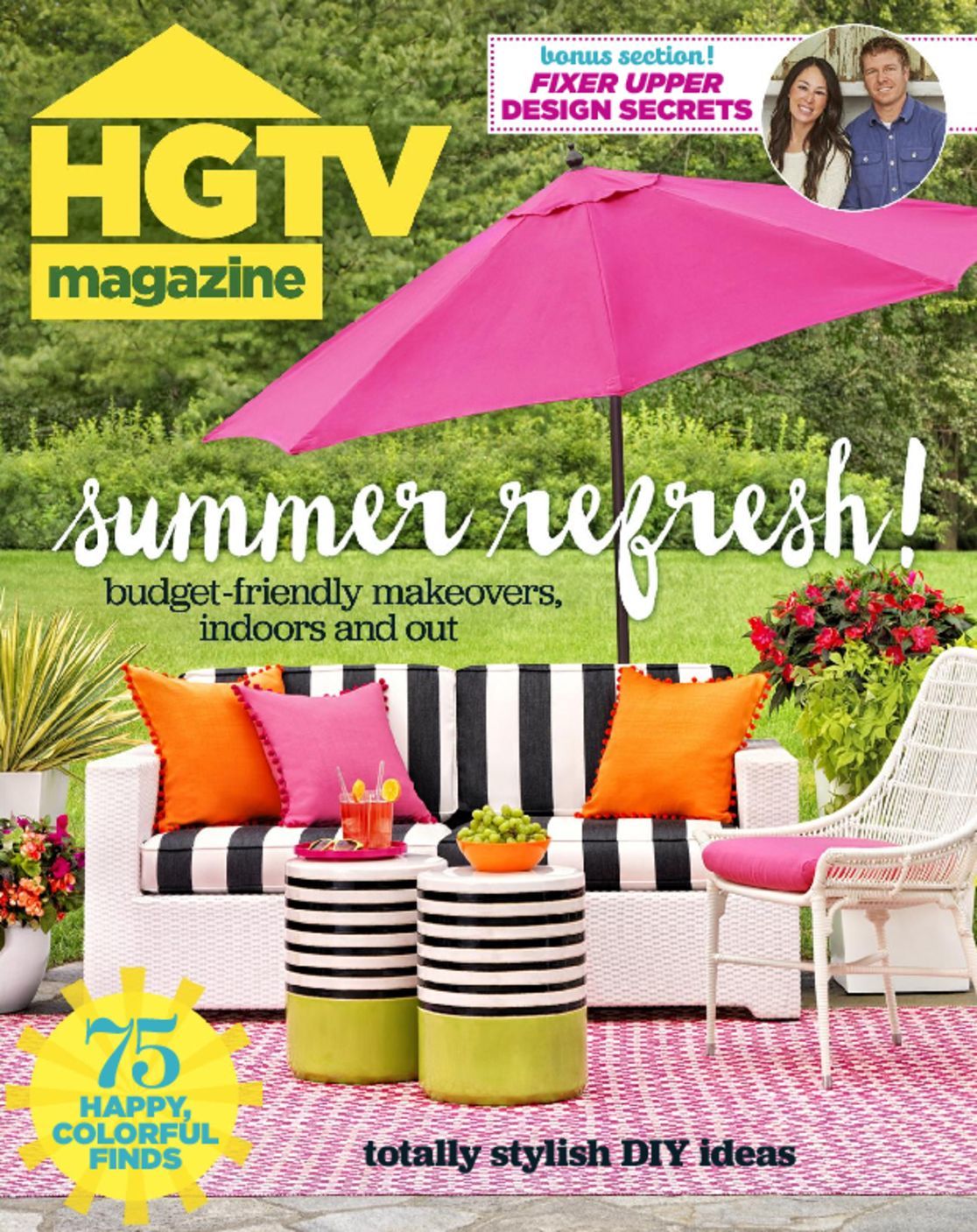 HGTV Magazine Decorating Design Real Estate DiscountMags Com   11674 Hgtv Cover 2016 July 1 Issue 