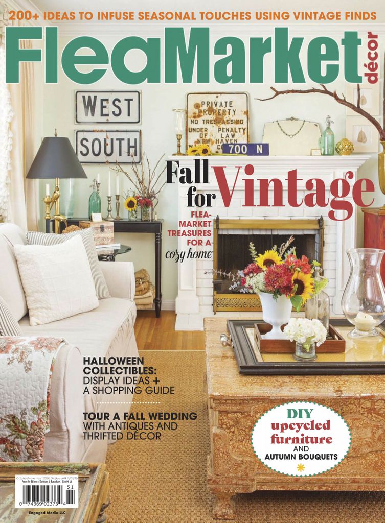 Flea Market Decor Magazine DiscountMags Com   12046 Flea Market Decor Cover 2019 October 1 Issue 