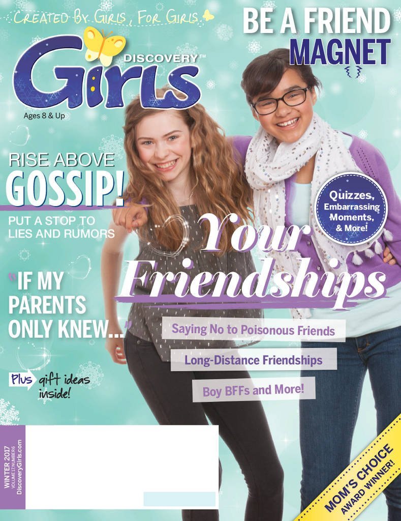 Discovery Girl Magazine Where Girls Discover Themselves