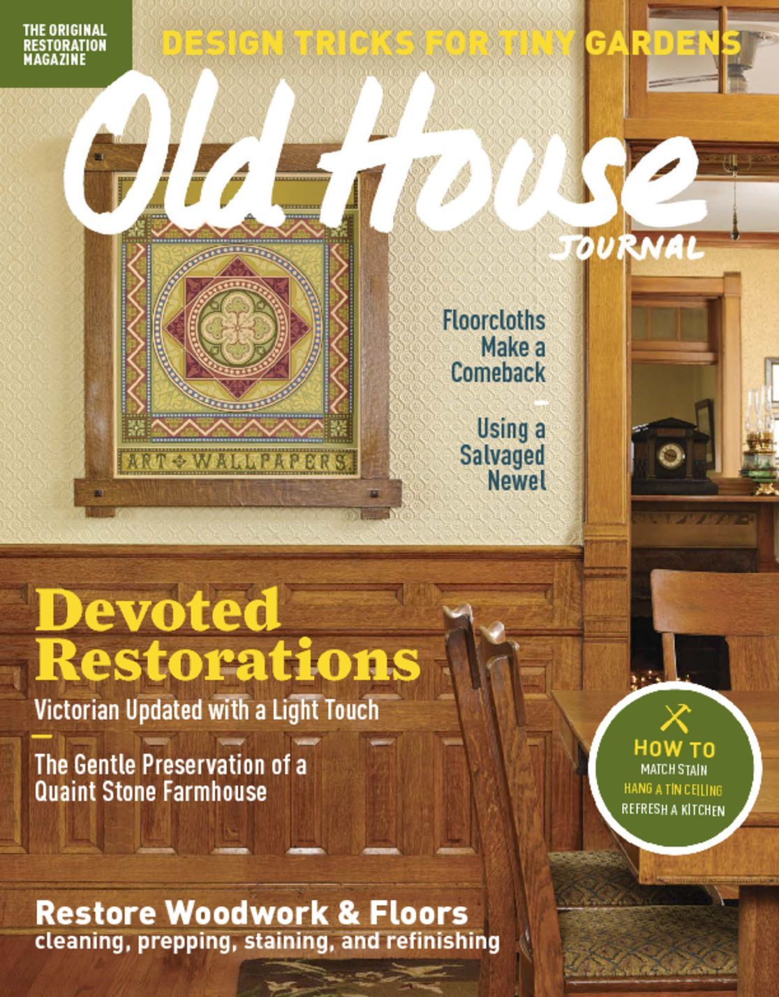 Old House Journal Magazine Preserving History DiscountMags Com   5083 Old House Journal Cover 2016 April Issue 