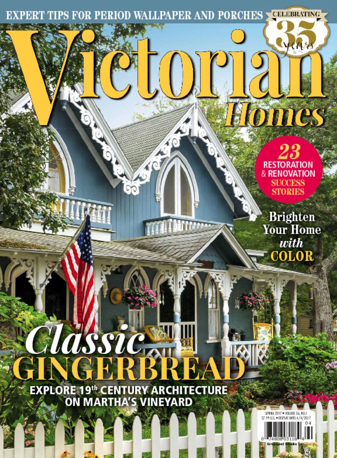 Victorian Homes Magazine DiscountMags Com   5403 Victorian Homes Cover 2017 January 1 Issue 